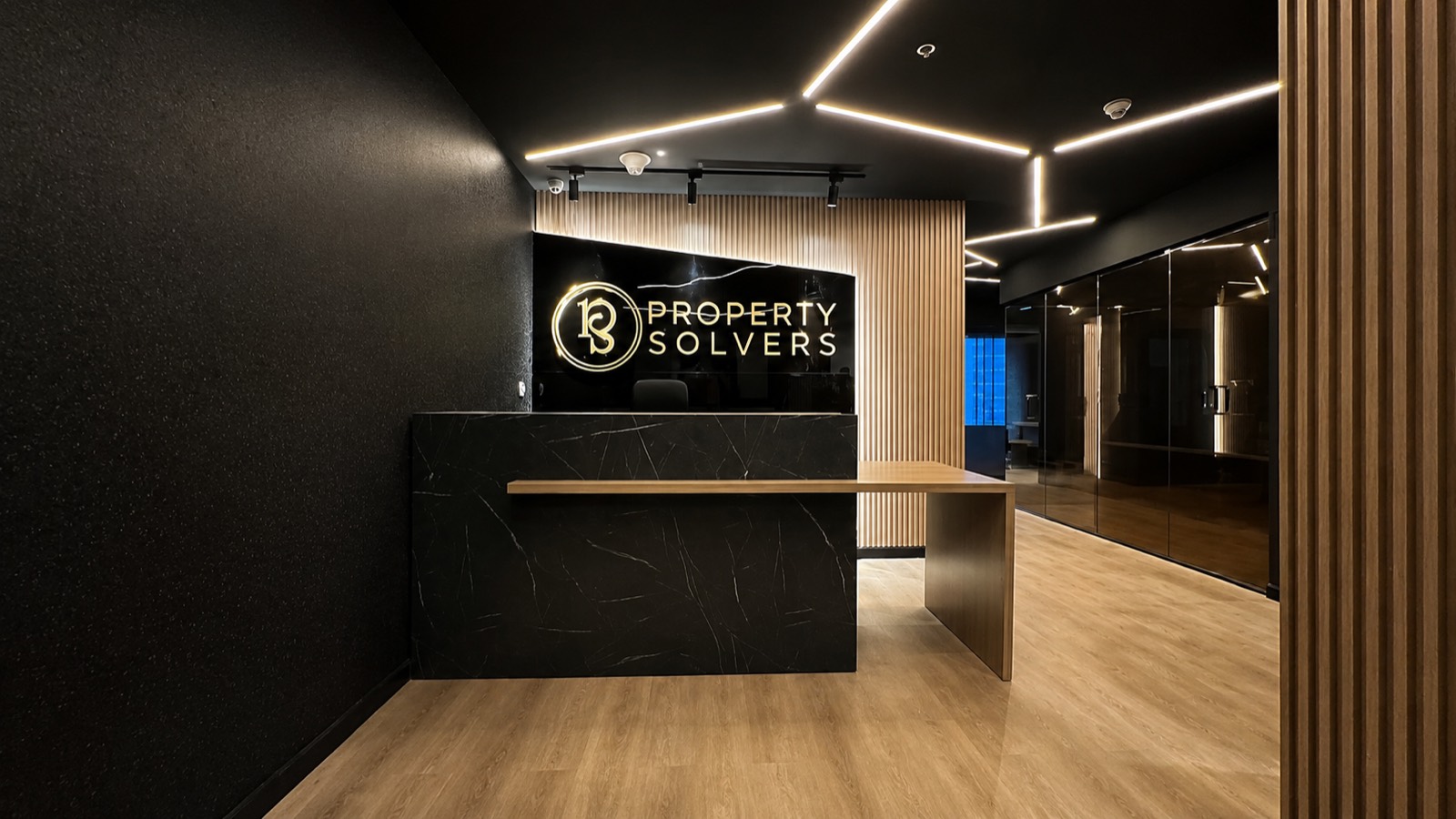 Property Solvers office interior by Maison Valmont